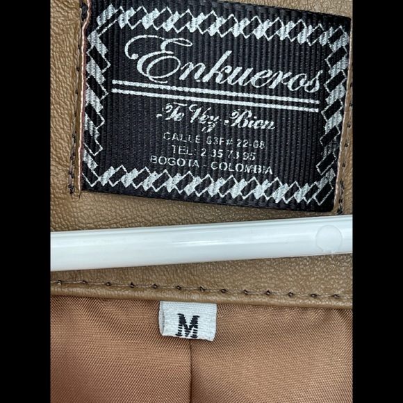 LEATHER bomber jacket - Picture 4 of 10